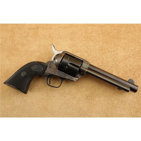 First Year Colt 2nd Gen Single Action Army Saa 5.5" Blue Cch .45 Lc Revolver, 1956 C&r