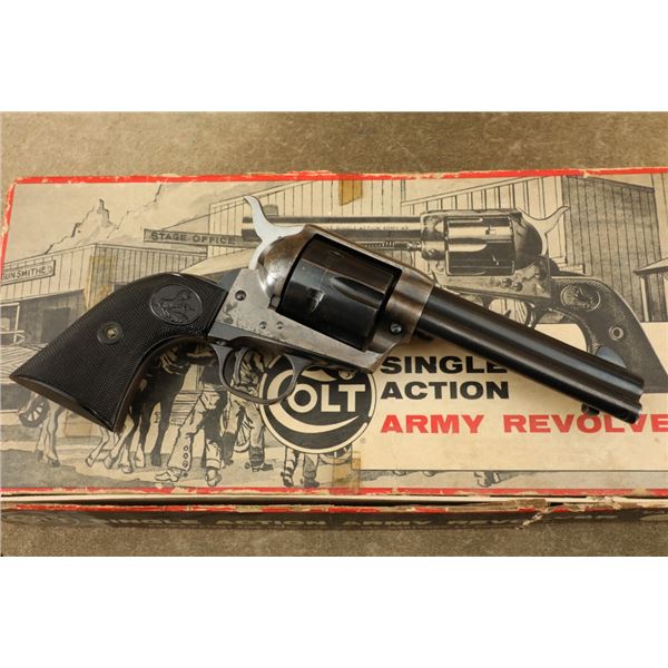 Stagecoach Box 2nd Gen Colt Single Action Army Saa 4.75" .357 Magnum Revolver, 1965 C&r