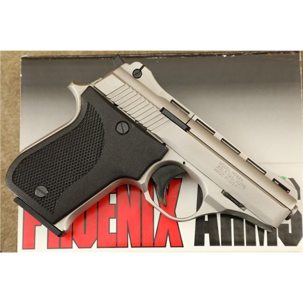 Phoenix Arms Hp22a .22 Lr 3" Semi Automatic Rimfire Pistol & Box, Mfd 1990s