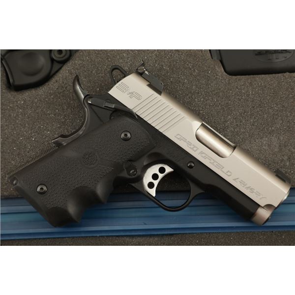 Springfield Armory 1911 Emp Compact Lightweight 9mm 3" Bitone Pistol Match & Accessories