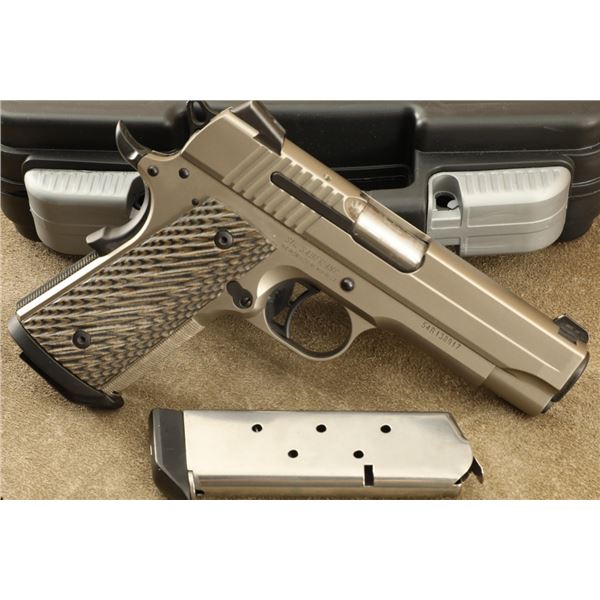 Sig Sauer Model 1911 Co-45-ni Compact .45 Acp 4.2" Semi-auto Nickel Pvd Pistol Mfd 2017