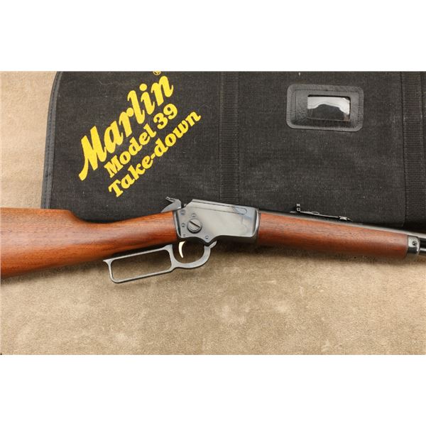 Marlin Model 39 Tds 39tds .22 S L Lr 16.5" Lever Action Rifle & Soft Case, Mfd 1988-1989