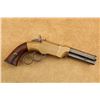 Image 1 : Rare Plain Frame New Haven Arms No. 1 Pocket .31 Volcanic Rocket Ball Lever Pistol, Antique