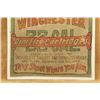 Image 3 : Antique 1900's Winchester Ammunition Advertising Counter Felt 13x10.75"