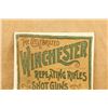 Image 2 : Antique Early 1900's Winchester Rifles Shotguns Dealer Felt Counter Mat 12x12 Firearms Ammo Ad