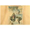 Image 2 : 1925 Hercules Powder Co. Calendar Big Game Hunting 13"x30" Antique Advertising