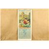 Image 1 : Vintage 1932 Hercules Powder Co. Calendar "stowaways" 13"x30" With Original Metal Band