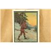 Image 2 : Original 1927 Winchester Advertising Calendar Frank Stick Hunter 10" X 20.5"