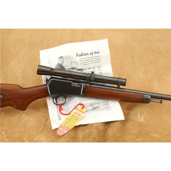 Early Winchester Model 63 .22 Lr 23" Semi-auto Rimfire Rifle & Noske Scope, Mfd 1936 C&r