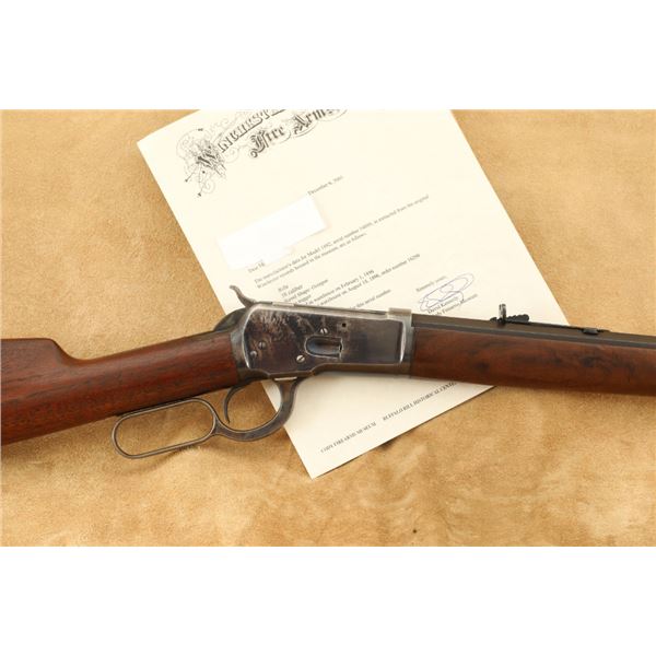 Winchester Model 1892 92 24" Octagon .38-40 W.C.F. Lever Action Rifle, 1896 Antique