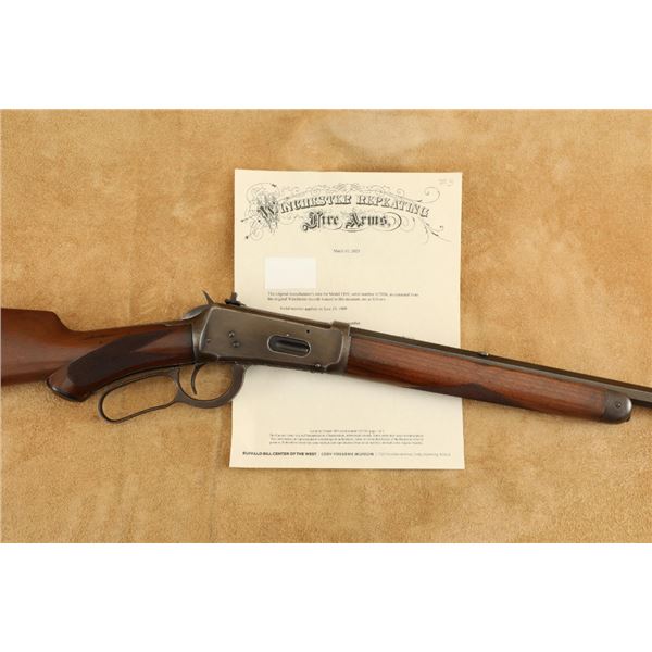 Winchester Model 1894 Deluxe Short Rifle .25-35 W.C.F. 22" Lever Action Â½ Button Mag 1909 C&r