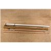 Image 2 : Winchester Split Bamboo 2 Piece 6' Bait Casting Fishing Rod With Cloth Bag & Storage Tube