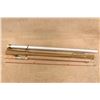 Image 3 : Winchester Split Bamboo 2 Piece 6' Bait Casting Fishing Rod With Cloth Bag & Storage Tube