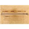 Image 1 : Winchester Split Bamboo 3 Piece 9 Foot Fly Fishing Rod With Extra Tip & Cloth Storage Bag