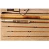 Image 6 : Winchester Split Bamboo 3 Piece 9 Foot Fly Fishing Rod With Extra Tip & Cloth Storage Bag