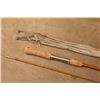 Image 1 : Winchester No. 6375 Split Bamboo 5.5' Bait Casting Rod & Original Cloth Bag