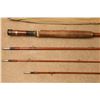 Image 3 : Heddon Deluxe #35 Bamboo Fly Rod & Heddon Pal #751 Steel Casting Rod With Bags & Extra Tip