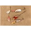 Image 7 : Antique, 1920s, Winchester, 4-lure Lot 9619, 9632, 9648, 9476, 2.5", Metal, Spinner Baits