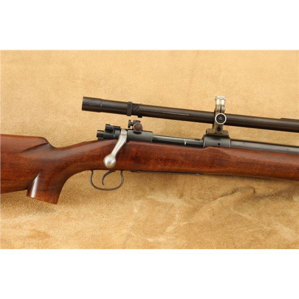 Custom Winchester Model 54 .30-06 Sprg 24" Bolt Action Rifle & Litschert Scope, 1936 C&r