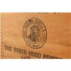 Image 17 : Antique 1900's Robin Hood Powder Co. "indian Shells" Wood Shotgun Shell Ammunition Crate