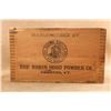 Image 8 : Antique 1900's Robin Hood Powder Co. "indian Shells" Wood Shotgun Shell Ammunition Crate