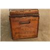 Image 3 : Antique 1900's Meriden Fire Arms Co. "smokeless Powder" Wood Shotgun Shell Ammunition Crate