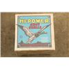 Image 1 : Vintage Full 2-piece Box Federal Hi-power 12 Ga. 3" #4 Mag Lead Shot Paper Hull Shotgun Shells