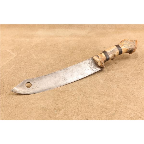 Extremely Rare William "bill" Scagel Frontier-style Custom Clip Point Chopper