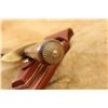Image 6 : Vintage Randall Custom Walnut Handle Model 12-11 Smithsonian Bowie Fighting Knife, Sheath, Stone