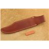 Image 9 : Vintage Randall Custom Walnut Handle Model 12-11 Smithsonian Bowie Fighting Knife, Sheath, Stone