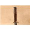 Image 7 : U.S. M3 Fighting Knife Kinfolks Inc. Wwii Knife With U.S. M8 B.M. Co. Scabbard
