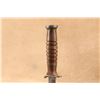 Image 8 : U.S. M3 Fighting Knife Kinfolks Inc. Wwii Knife With U.S. M8 B.M. Co. Scabbard