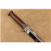 Image 2 : Western G46-8 Shark Wwii Fighting Knife Bowie Style With Original Double Stitch Sheath