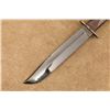 Image 5 : Western G46-8 Shark Wwii Fighting Knife Bowie Style With Original Double Stitch Sheath