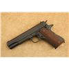 Image 2 : Wwii U.S. Colt Model M1911a1 5" .45 Acp Military Semi-automatic Pistol, 1943 C&r