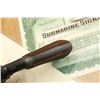 Image 12 : Ww2 Submarine Signal Co. Colt Commando .38 Special Revolver Letter Ssc Stock Certificate C&r