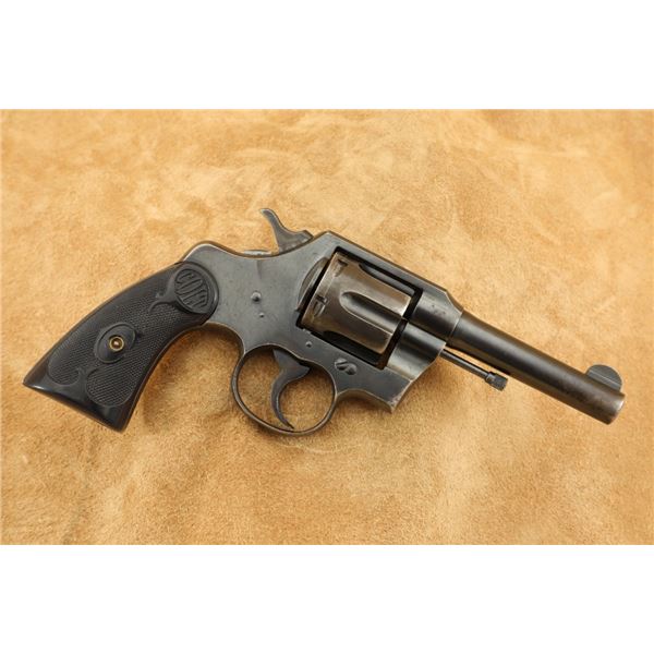 Boston Municipal M.P.D. Issued Colt Official Police .38 Special 4" Blue Da/sa Revolver, 1941 C&r