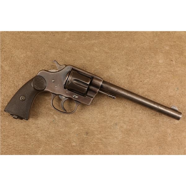 Colt New Service Model Lanyard Ring 7 1/2" .44-40 Wcf Sa/da Double Action Revolver, 1901 C&r