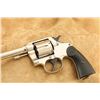 Image 7 : Custom Colt U.S. Model 1917 New Service 5.5" Nickel .45 Colt Sa/da Revolver, 1920 C&r