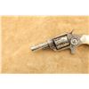 Image 10 : Engraved Colt New Line 1st Model Nickel .32 Short/long Rimfire Revolver, 1874 Antique