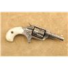 Image 1 : Engraved Colt New Line 1st Model Nickel .32 Short/long Rimfire Revolver, 1874 Antique