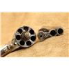 Image 19 : Engraved Colt Open Top Pocket Model Nickel .22 Short/long Rimfire Revolver, 1875 Antique