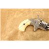 Image 2 : Engraved Colt Open Top Pocket Model Nickel .22 Short/long Rimfire Revolver, 1875 Antique