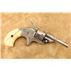 Image 3 : Engraved Colt Open Top Pocket Model Nickel .22 Short/long Rimfire Revolver, 1875 Antique