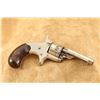 Image 3 : First Year Colt Open Top Pocket Model Nickel .22 Short/long Rimfire Revolver, 1871 Antique