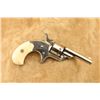 Image 1 : Colt Open Top Pocket Model 2 3/8" Nickel .22 Short/long Rimfire Revolver, 1876 Antique