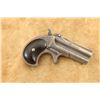 Image 1 : Factory Engraved Remington Model 95 Double Deringer Late Type I .41 Rf O/u Derringer, 1868 Antique