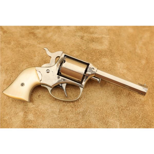 Inscribed Remington Rider Pocket Revolver Factory Cartridge .32 Rf Double Action, 1873 Antique