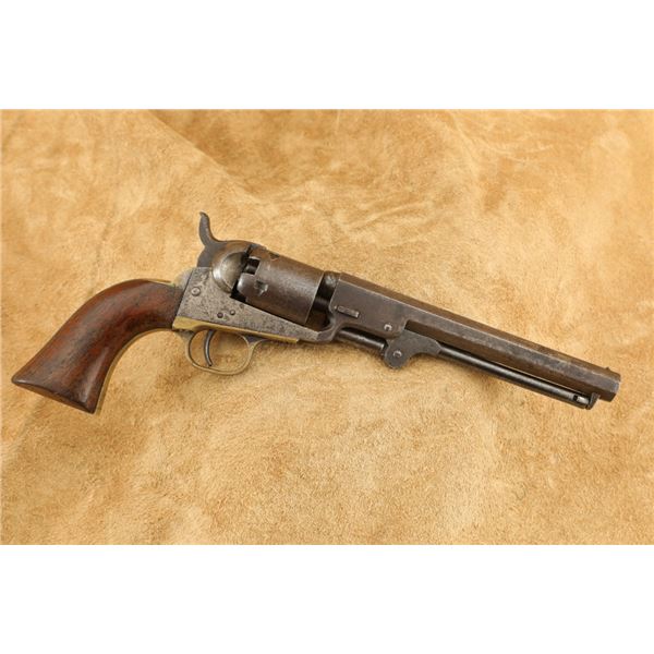 Colt Model 1849 Pocket Two Line New York 5-shot .31 Cal 6" Percussion Revolver, 1854 Antique