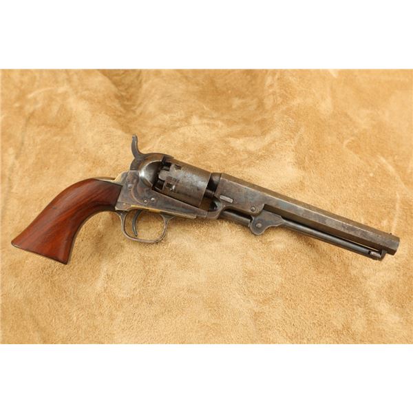 Colt Model 1849 Pocket Two Line Hartford 6-shot .31 Cal 6" Percussion Revolver, 1862 Antique
